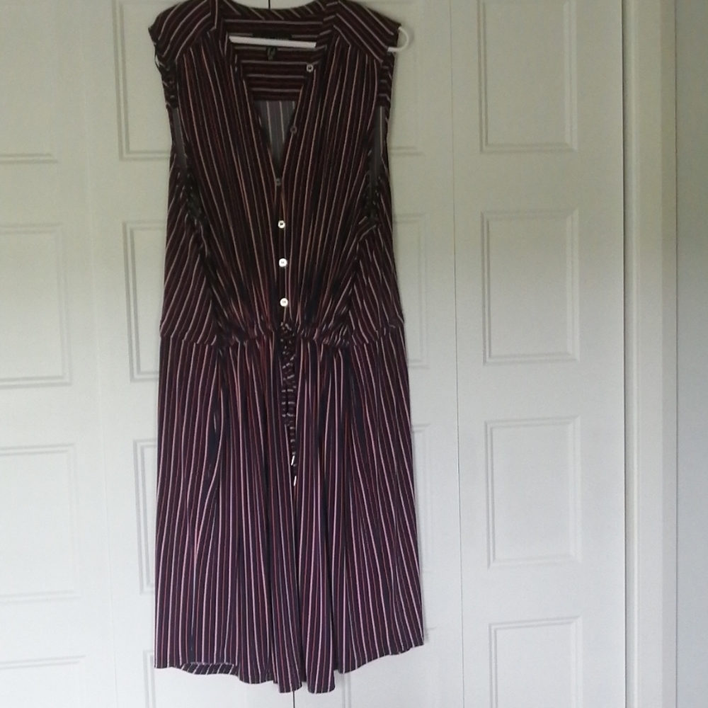 Plus size over-the-knee dress